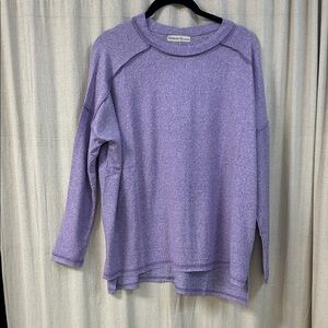 Zenana Outfitters Purple Long Sleeve Top